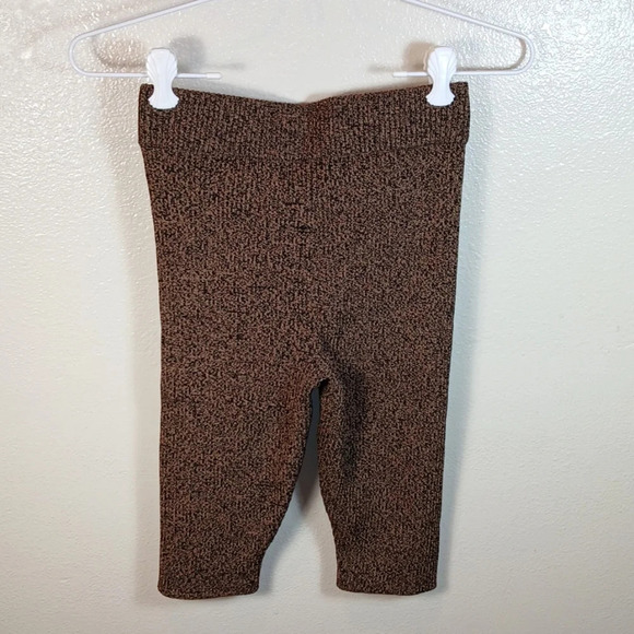 GANNI Mélange Ribbed-Knit Shorts size XXS - Picture 3 of 9